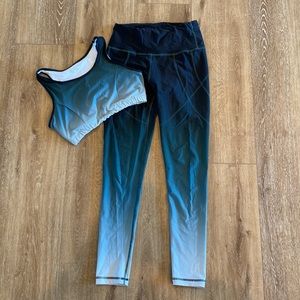 Albion Fit Leggings with Matching Sports bra